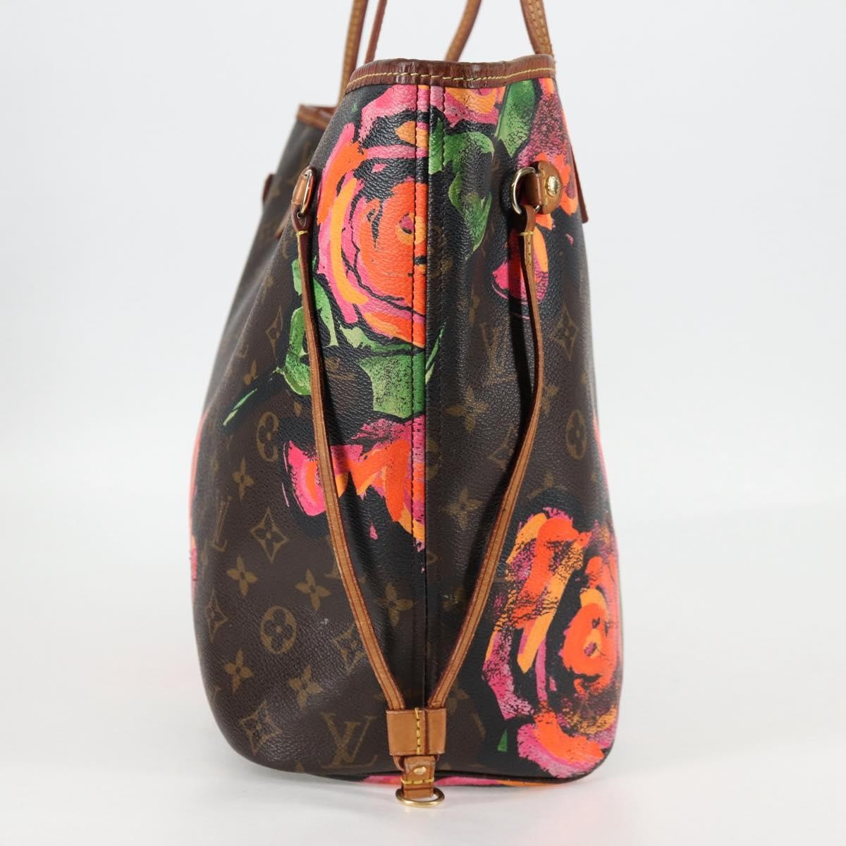 Louis Vuitton Neverfull NM Tote Limited edition printed canvas, BROWN, CANVAS, Tote bag