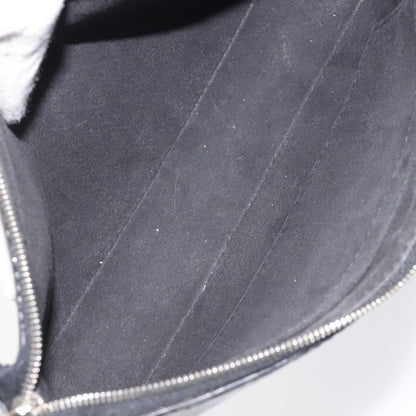 Louis Vuitton Pochette Accessoires NM Electric Epi Leather, BLACK, LEATHER, Clutche & pouche