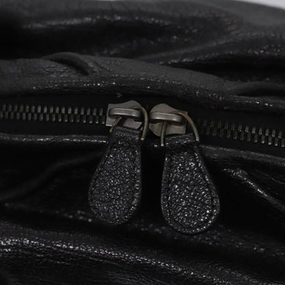 Bottega Veneta Vintage handbag Leather, BLACK, LEATHER, Handbag