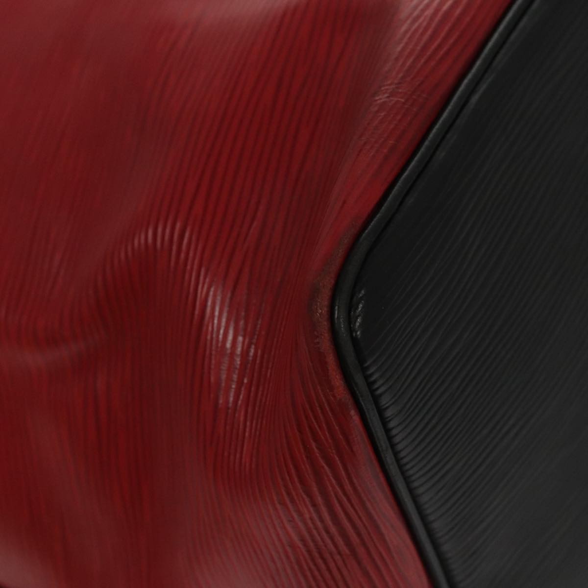 Louis Vuitton Petit Noe Handbag Epi Leather, RED, LEATHER, Shoulder bag