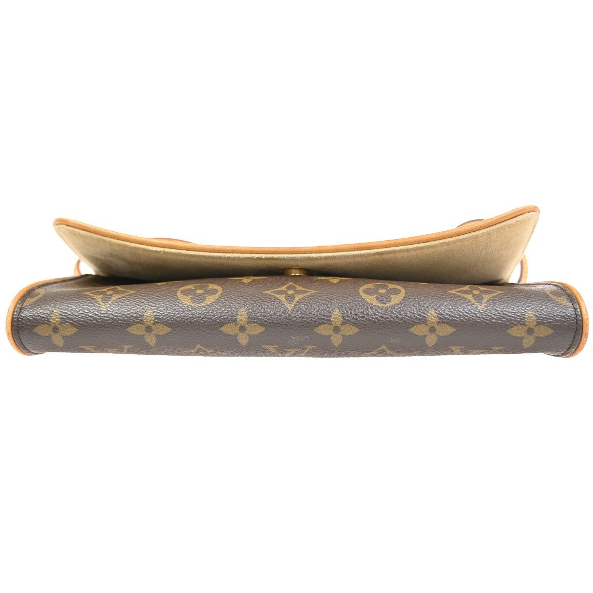 Louis Vuitton Twin Handbag Monogram Canvas, BROWN, CANVAS, Clutche & pouche