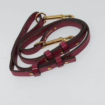 Chloe Ethel Tote Leather, PINK, LEATHER, Tote bag