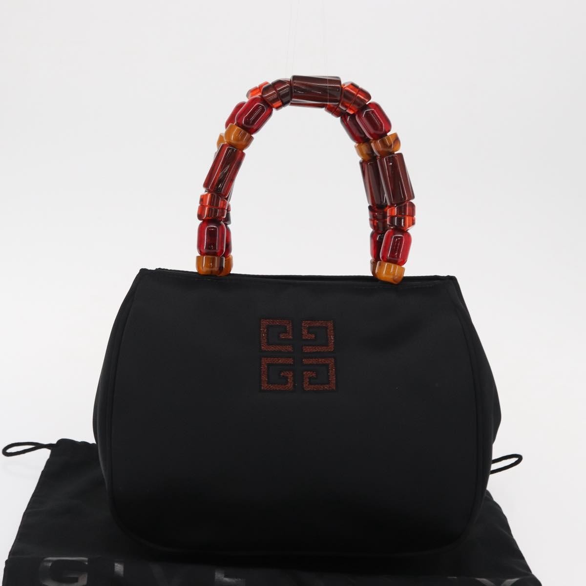 Givenchy Vintage Handbag Nylon, BLACK, NYLON, Handbag