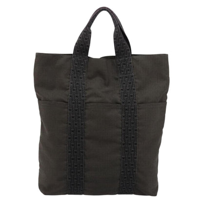 Hermes Fourre-tout Herline Fourre-tout Herline, Gray, Canvas, Tote Bag