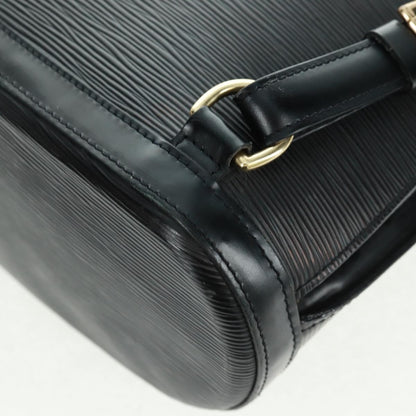 Louis Vuitton Gobelins Backpack Epi Leather, BLACK, LEATHER, Backpack