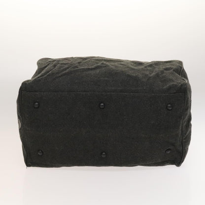 Prada Boston Bag Wool, GRAY, WOOL, Travel bag