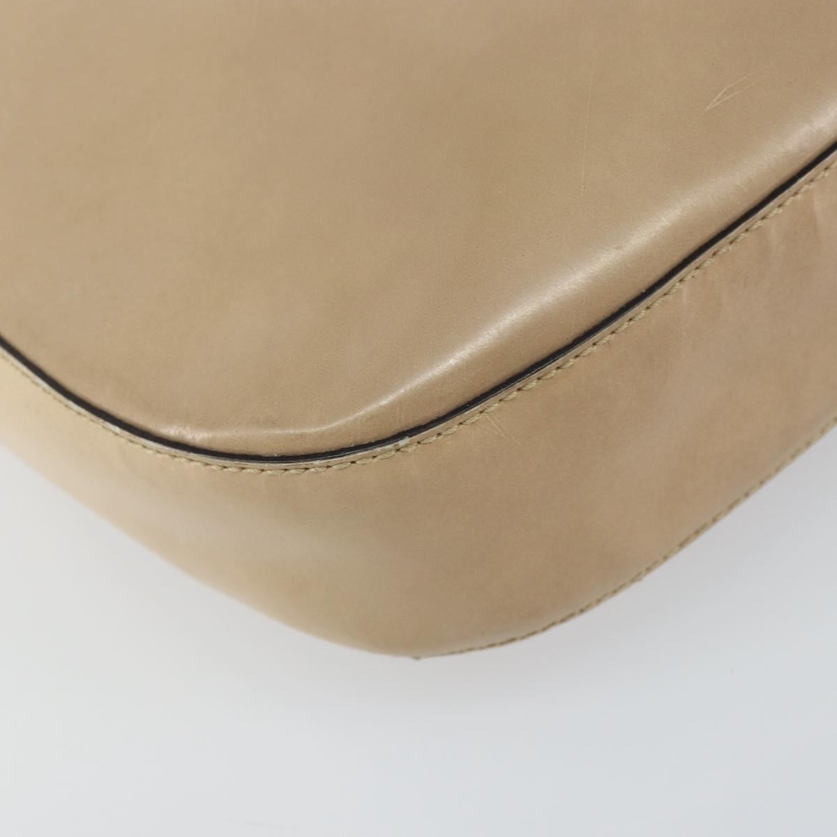 Prada Vintage Shoulder Bag Patent leather, BEIGE, PATENT_LEATHER, Shoulder bag