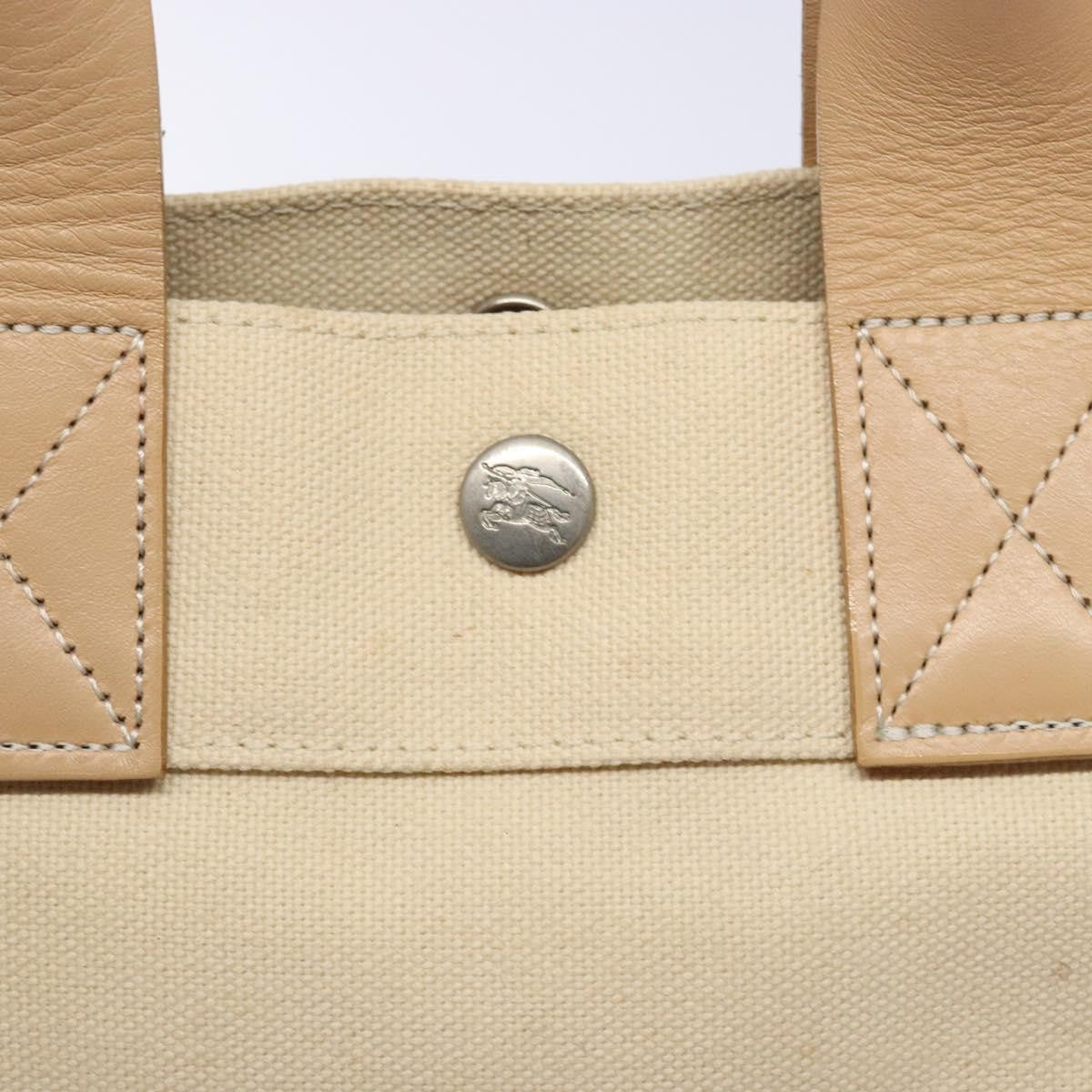 Burberry Blue Label Tote Bag Canvas, BEIGE, CANVAS, Tote bag