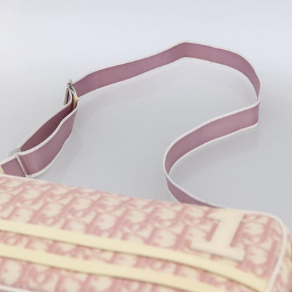 Christian Dior Vintage Crossbody Bag Diorissimo Canvas, PINK, CANVAS, Shoulder bag