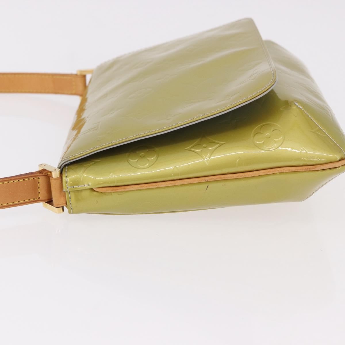 Louis Vuitton Thompson Street Handbag Monogram Vernis, Gray, Patent Leather, Shoulder Bag