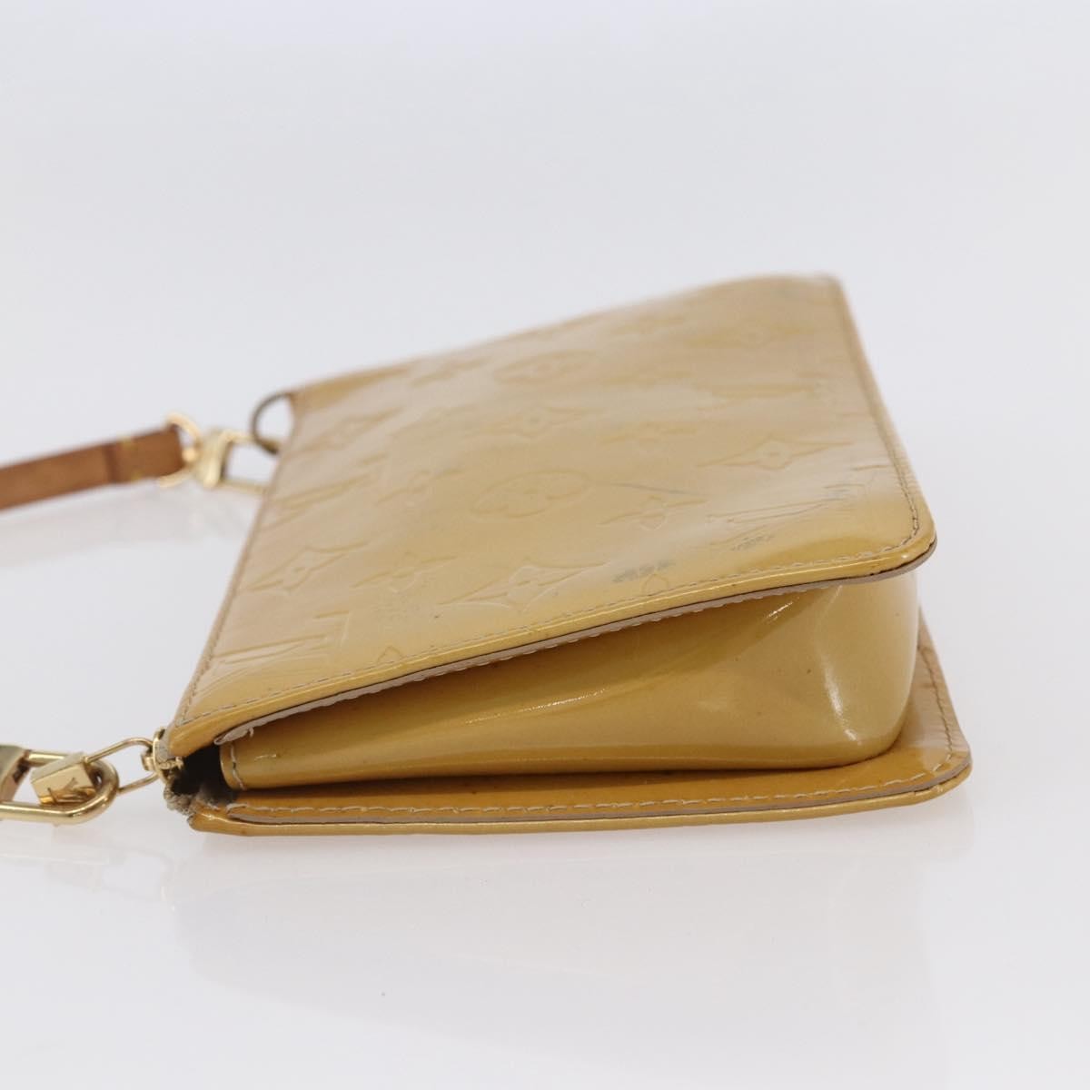 Louis Vuitton Lexington Pochette Monogram Vernis, BEIGE, PATENT_LEATHER, Clutche & pouche