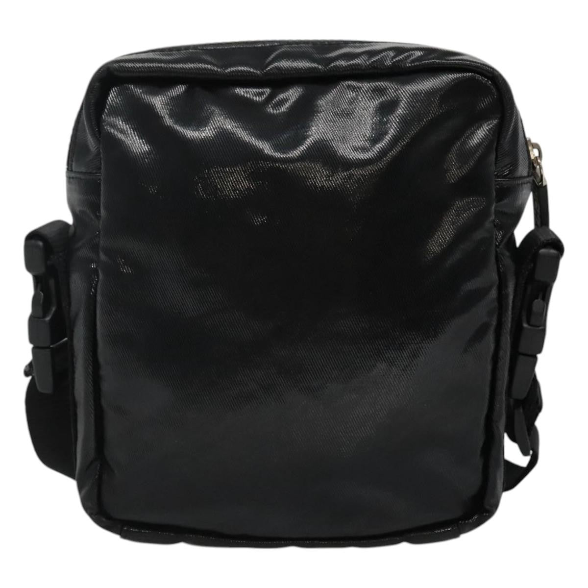 Chanel sports shoulder bag Coco mark, BLACK, CANVAS, Shoulder bag