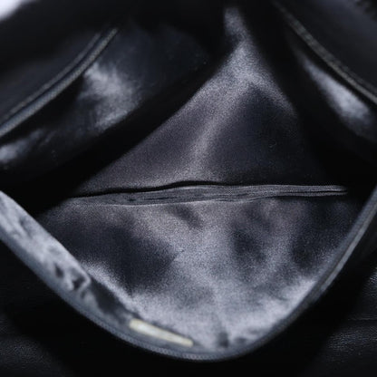 Chanel Vintage Front Pocket Camera Bag Leather, Black, Leather, Shoulder Bag