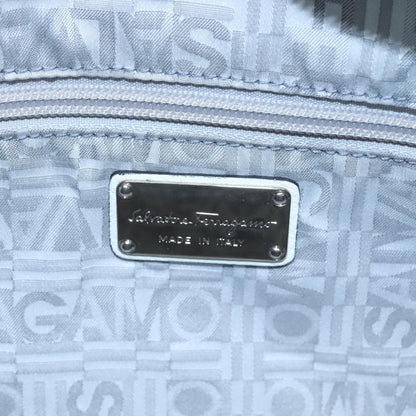 Salvatore Ferragamo Marisa Satchel Leather, WHITE, LEATHER, Handbag