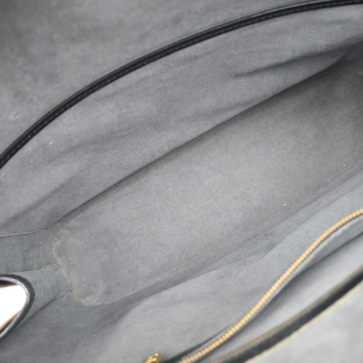 Louis Vuitton Lussac Handbag Epi Leather, BLACK, LEATHER, Shoulder bag