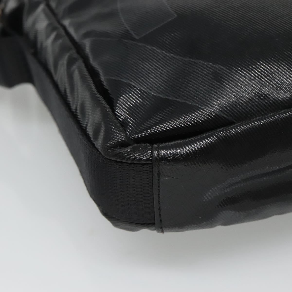 Chanel sports shoulder bag Coco mark, BLACK, CANVAS, Shoulder bag