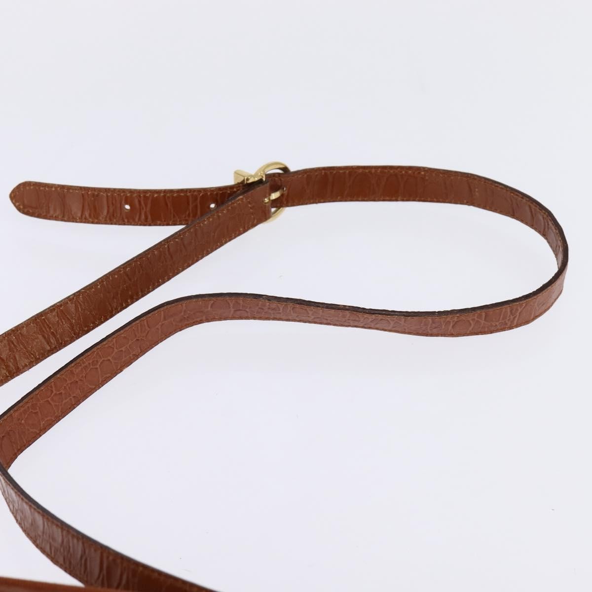 Salvatore Ferragamo Vala Shoulder Bag Leather, BROWN, LEATHER, Shoulder bag