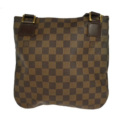Louis Vuitton Bosphore Pochette Damier, BROWN, CANVAS, Shoulder bag