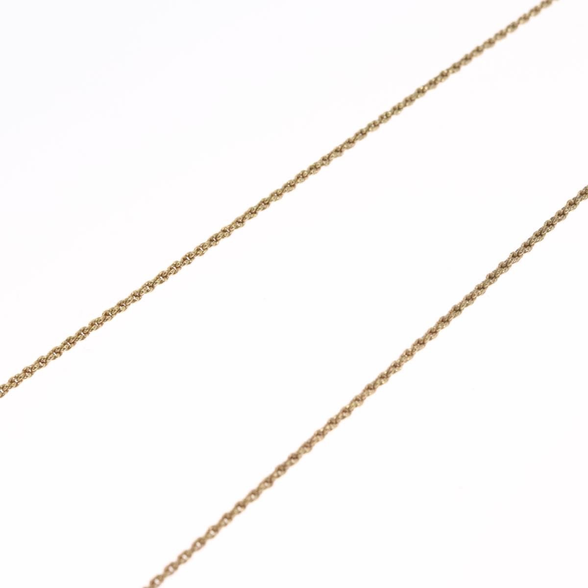 Christian Dior CD Pendant Necklace Gold-plated, GOLD, METAL, Necklace
