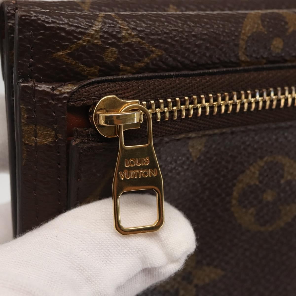 Louis Vuitton Origami Wallet Monogram Canvas, BROWN, CANVAS, Wallets