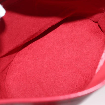 Louis Vuitton Bucket Bag Epi Leather, RED, LEATHER, Shoulder bag