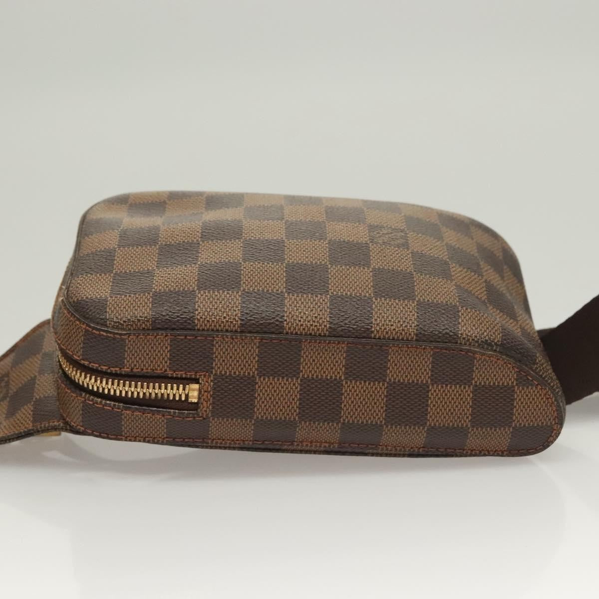 Louis Vuitton Geronimos Waist Bag Damier, BROWN, CANVAS, Shoulder bag