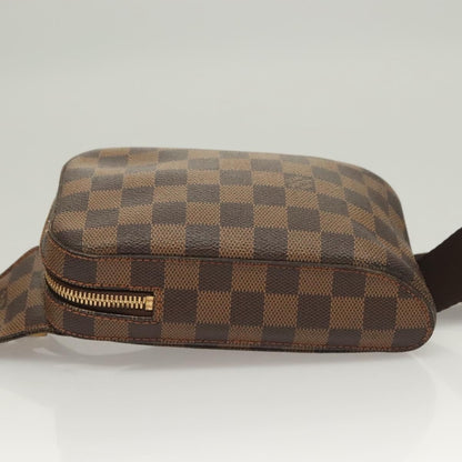 Louis Vuitton Geronimos Waist Bag Damier, BROWN, CANVAS, Shoulder bag
