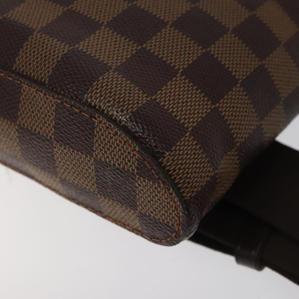 Louis Vuitton Geronimos Waist Bag Damier, BROWN, CANVAS, Travel bag