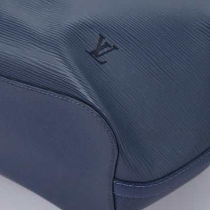 Louis Vuitton Mandara Handbag Epi Leather, BLUE, LEATHER, Shoulder bag