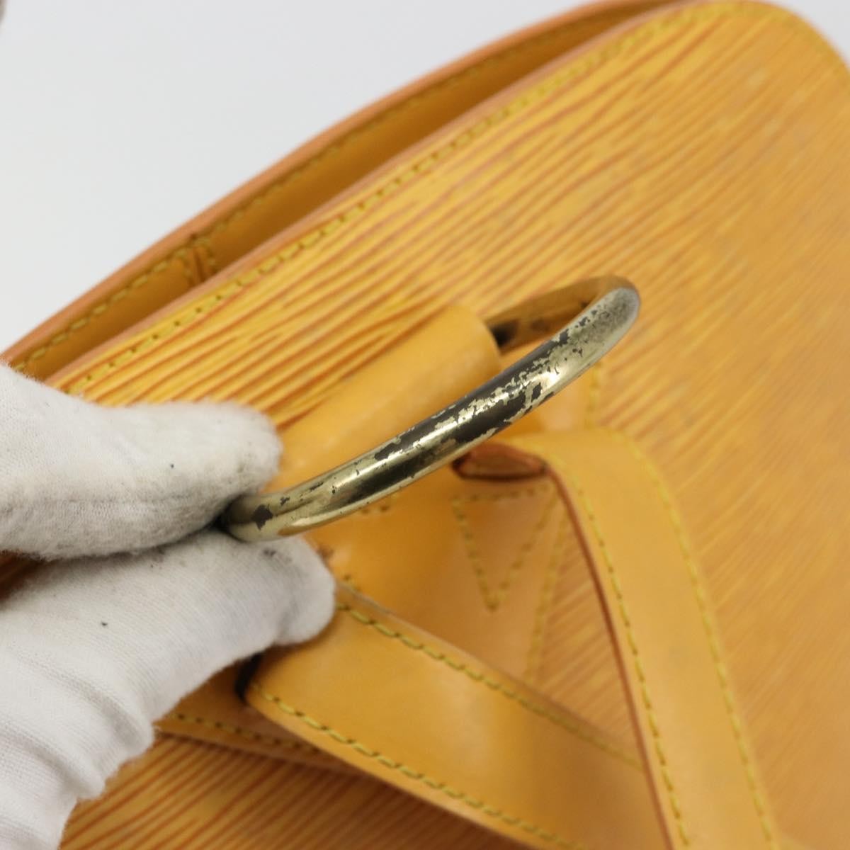 Louis Vuitton Gobelins Backpack Epi Leather, Yellow, Leather, Backpack