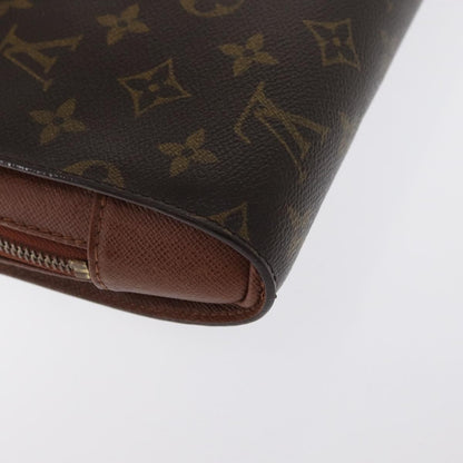 Louis Vuitton Pochette Orsay Monogram Canvas, BROWN, CANVAS, Clutche & pouche