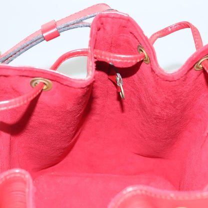 Louis Vuitton Petit Noe Handbag Epi Leather, RED, LEATHER, Shoulder bag