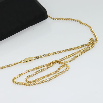 Christian Dior Vintage Trotter Flap Crossbody Bag Canvas, BLACK, CANVAS, Shoulder bag