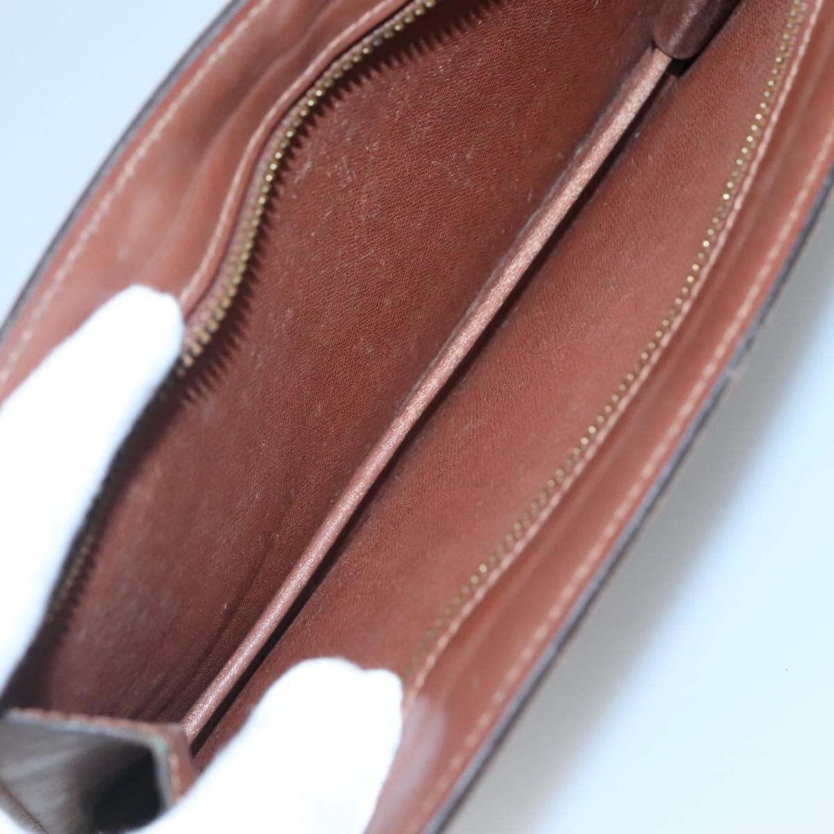 Louis Vuitton Pochette Homme Monogram Canvas, BROWN, CANVAS, Clutche & pouche