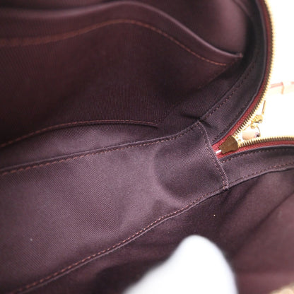 Louis Vuitton Deauville Handbag Monogram Canvas, BROWN, CANVAS, Handbag