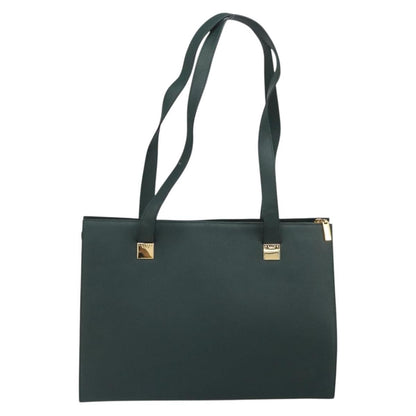 Celine Tote bag Leather, GREEN, LEATHER, Tote bag