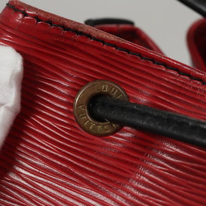 Louis Vuitton Petit Noe Handbag Epi Leather, RED, LEATHER, Shoulder bag