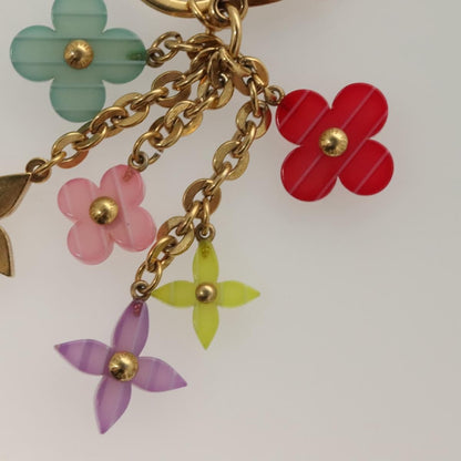 Louis Vuitton Pop Flowers Bag Charm Enamel with Metal, MULTICOLOUR, METAL, Charms and Keychains