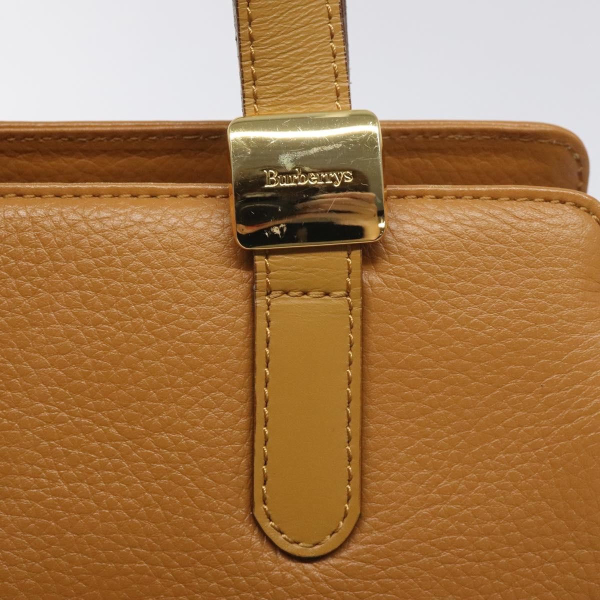 Burberry Vintage Handbag Leather, BROWN, LEATHER, Handbag