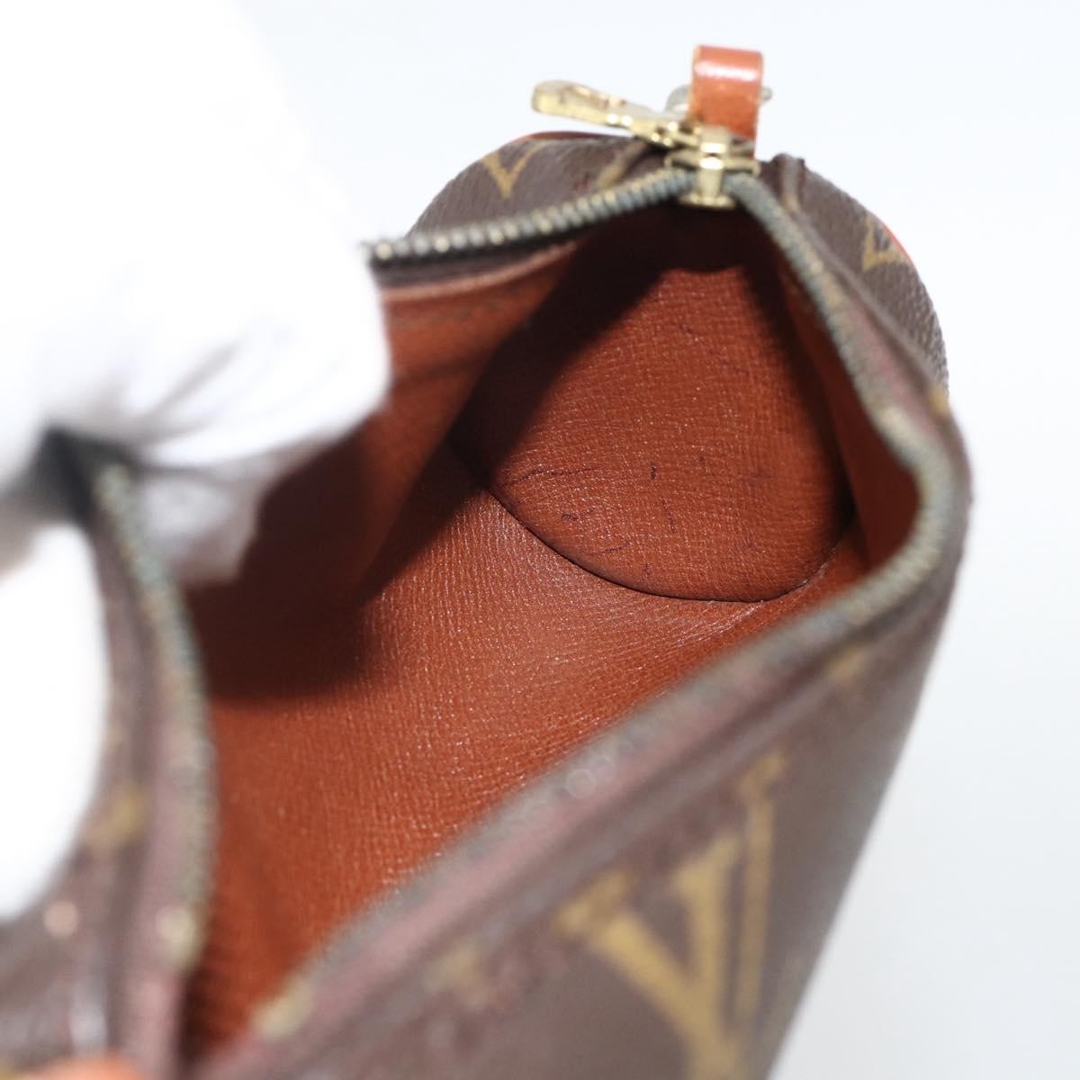 Louis Vuitton Papillon Pochette Monogram Canvas, BROWN, CANVAS, Clutche & pouche