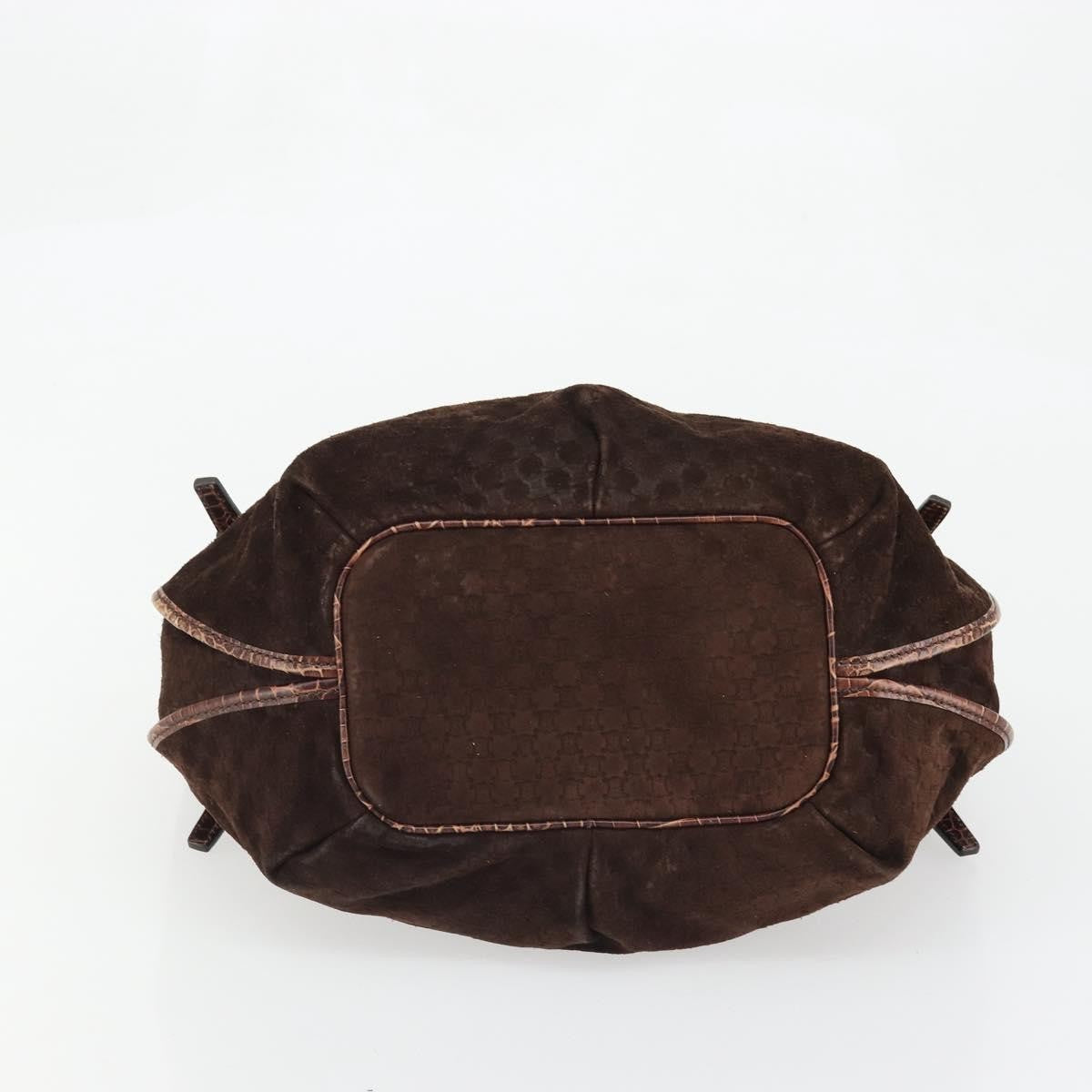 Celine Bittersweet Canvas, Brown, Canvas, Handbag