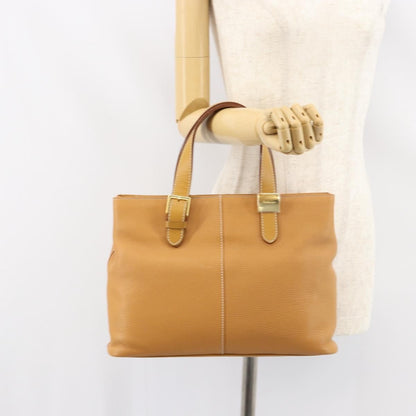 Burberry Vintage tote bag Leather, Beige, Leather, Tote Bag