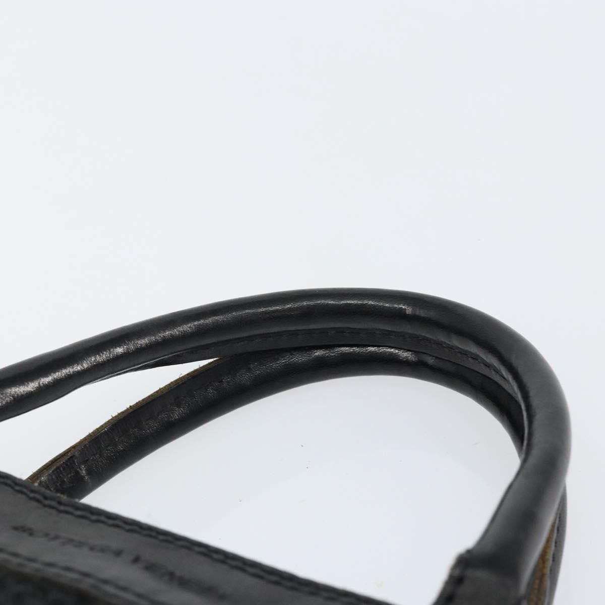 Bottega Veneta Vintage handbag Canvas, BLACK, CANVAS, Handbag