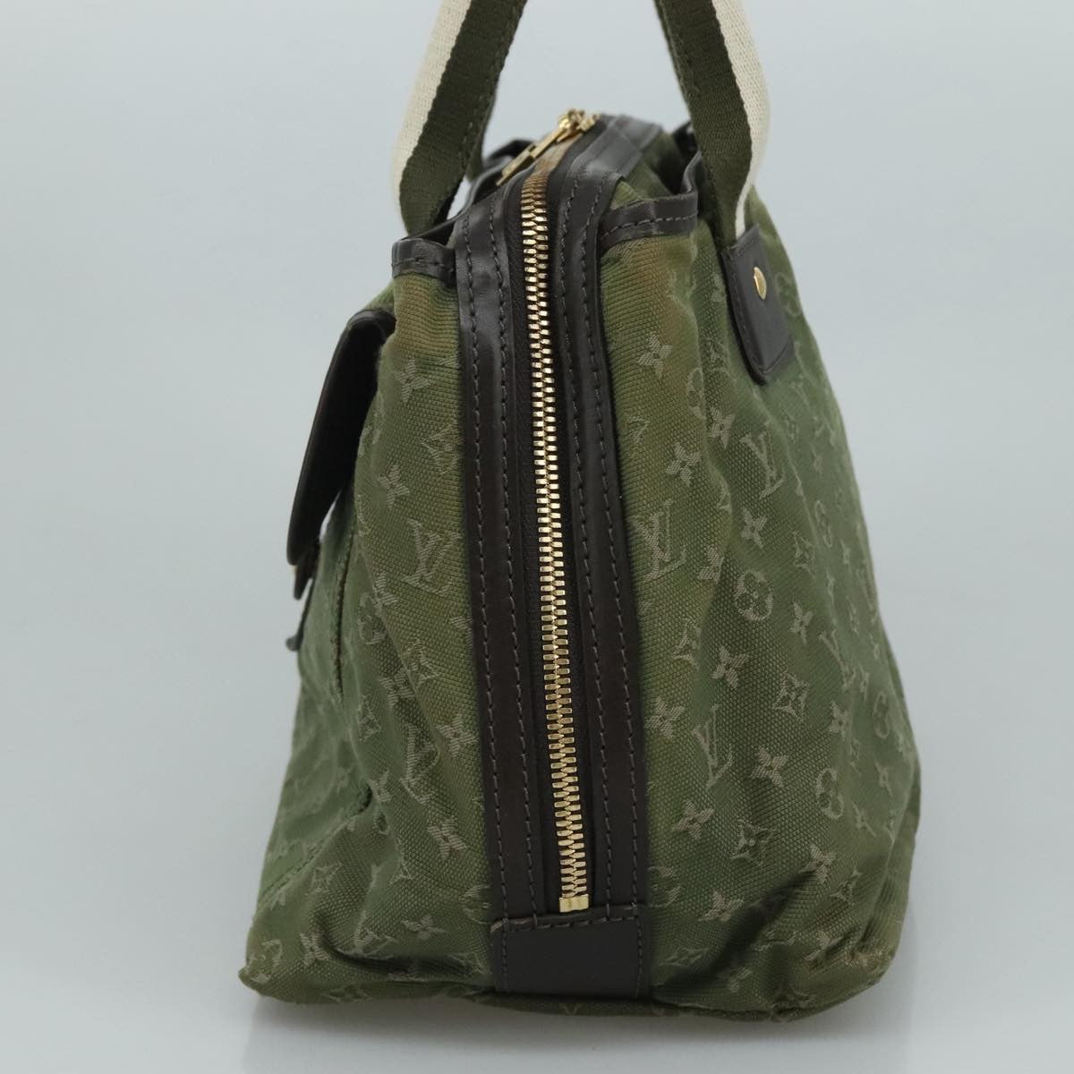 Louis Vuitton Sac Mary Kate Handbag Mini Lin, KHAKI, CANVAS, Handbag