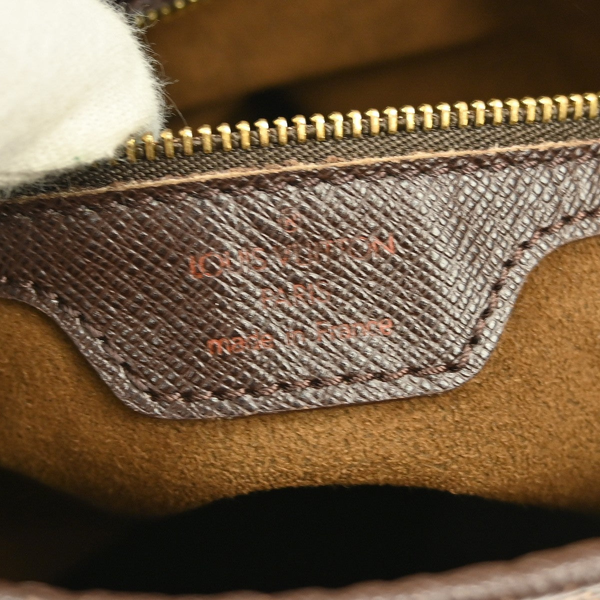 Louis Vuitton Marais Bucket Bag Damier, BROWN, CANVAS, Shoulder bag