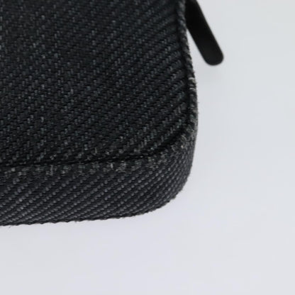 Chanel Deauville Chain wallet Raffia, NAVY, WICKER, Wallets