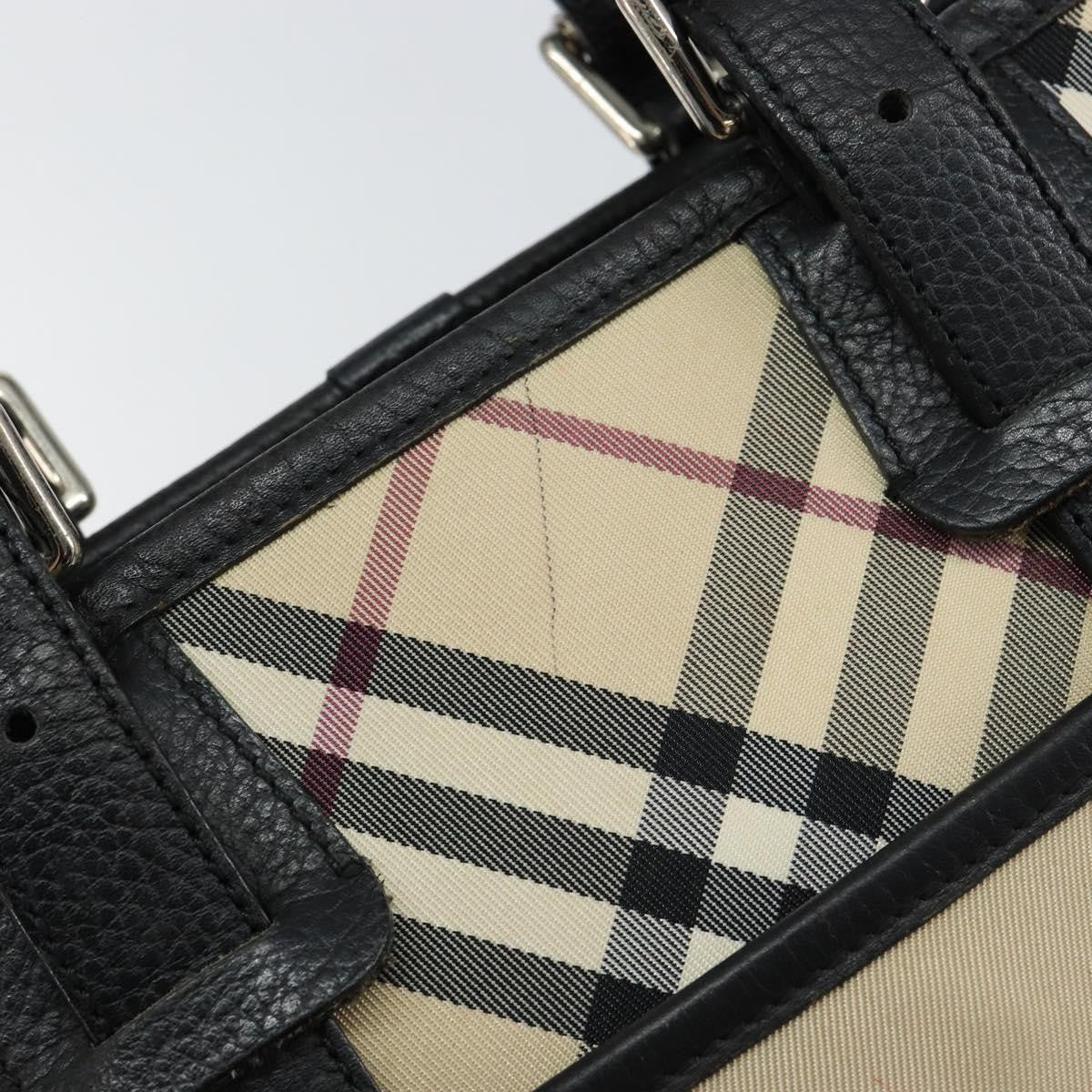 Burberry Nova Check Handbag Nova Check Canvas, BEIGE, CANVAS, Handbag