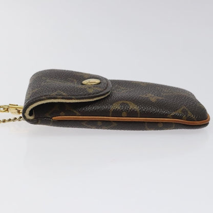Louis Vuitton Étui Téléphone Monogram Canvas, BROWN, CANVAS, Tech accessory