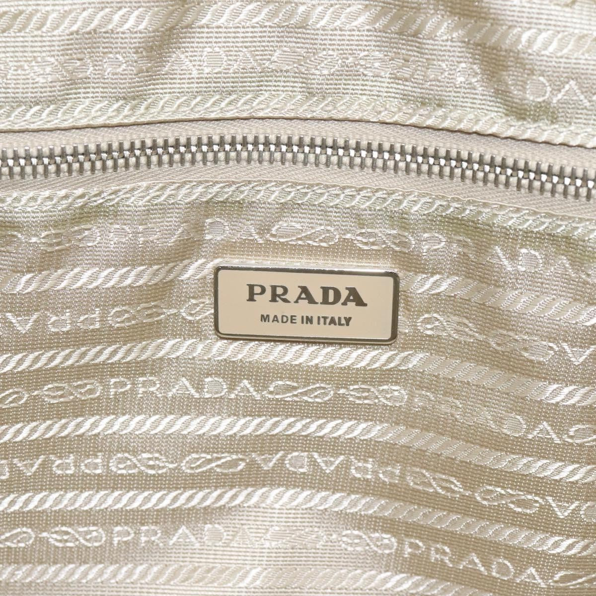 Prada Vintage Handbag Tessuto, BLUE, NYLON, Handbag
