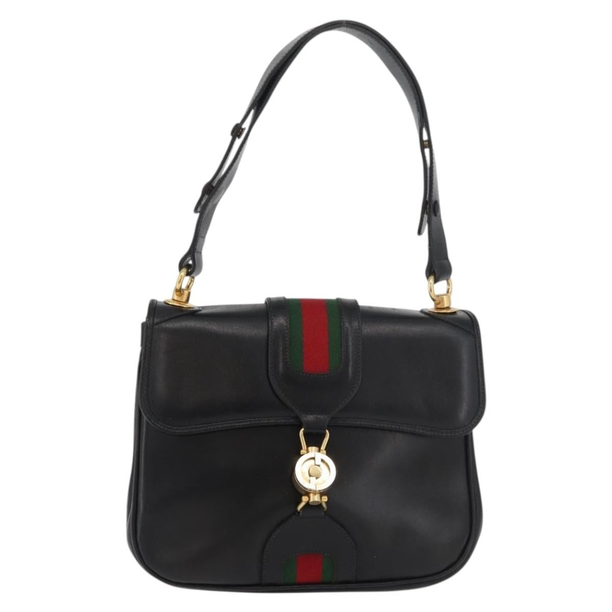 Gucci Sherry line shoulder bag Leather, Multicolour, Leather, Handbag